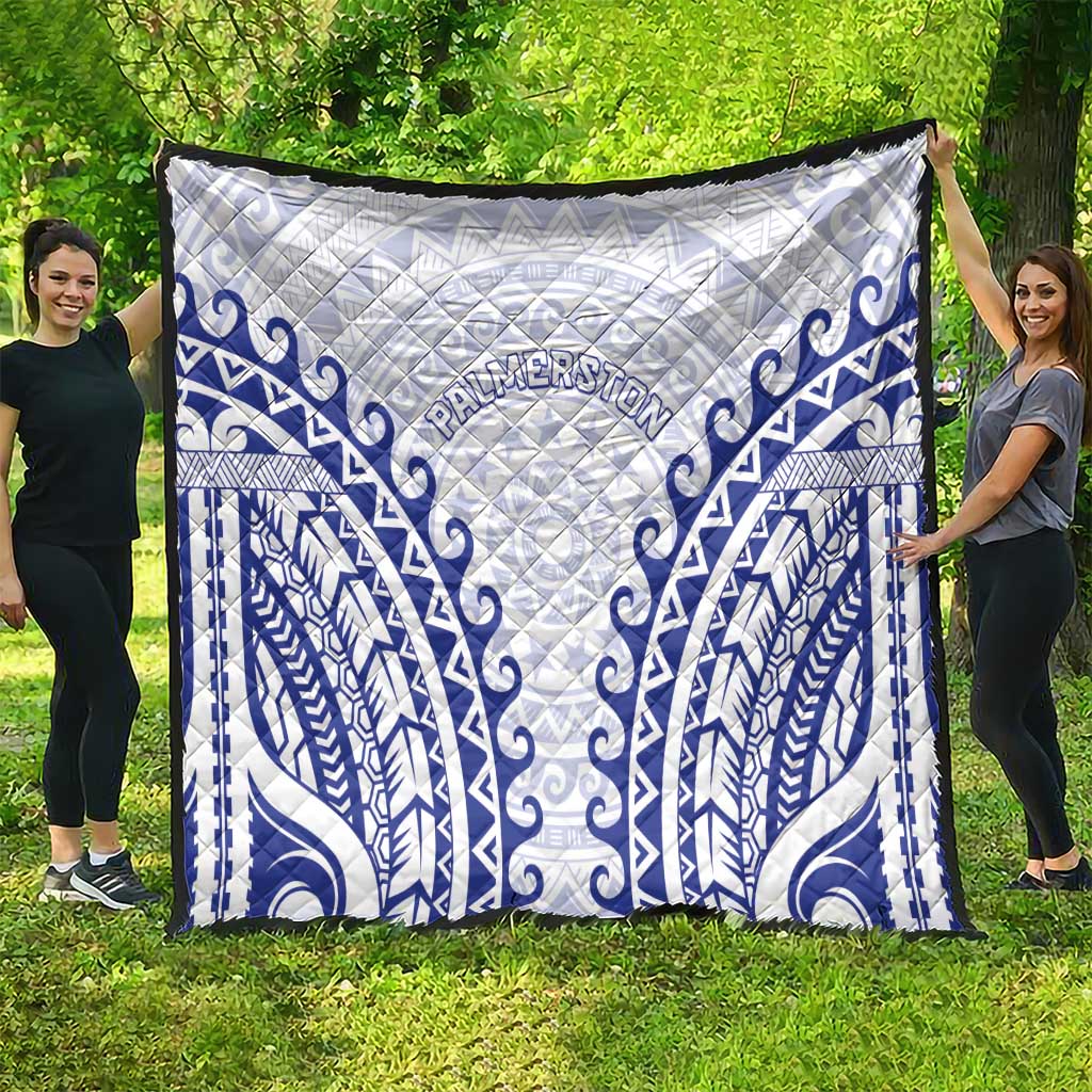 Custom Cook Islands Palmerston Quilt Polynesian Tribal Tattoo