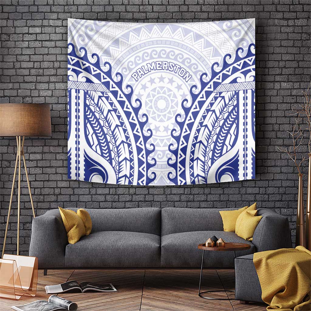 Custom Cook Islands Palmerston Tapestry Polynesian Tribal Tattoo