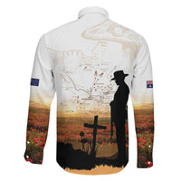 Australia And New Zealand ANZAC Day Family Matching Long Sleeve Bodycon Dress and Hawaiian Shirt Battle Of Beersheba LT05 - Polynesian Pride