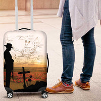 Australia And New Zealand ANZAC Day Luggage Cover Battle Of Beersheba LT05 Beige - Polynesian Pride