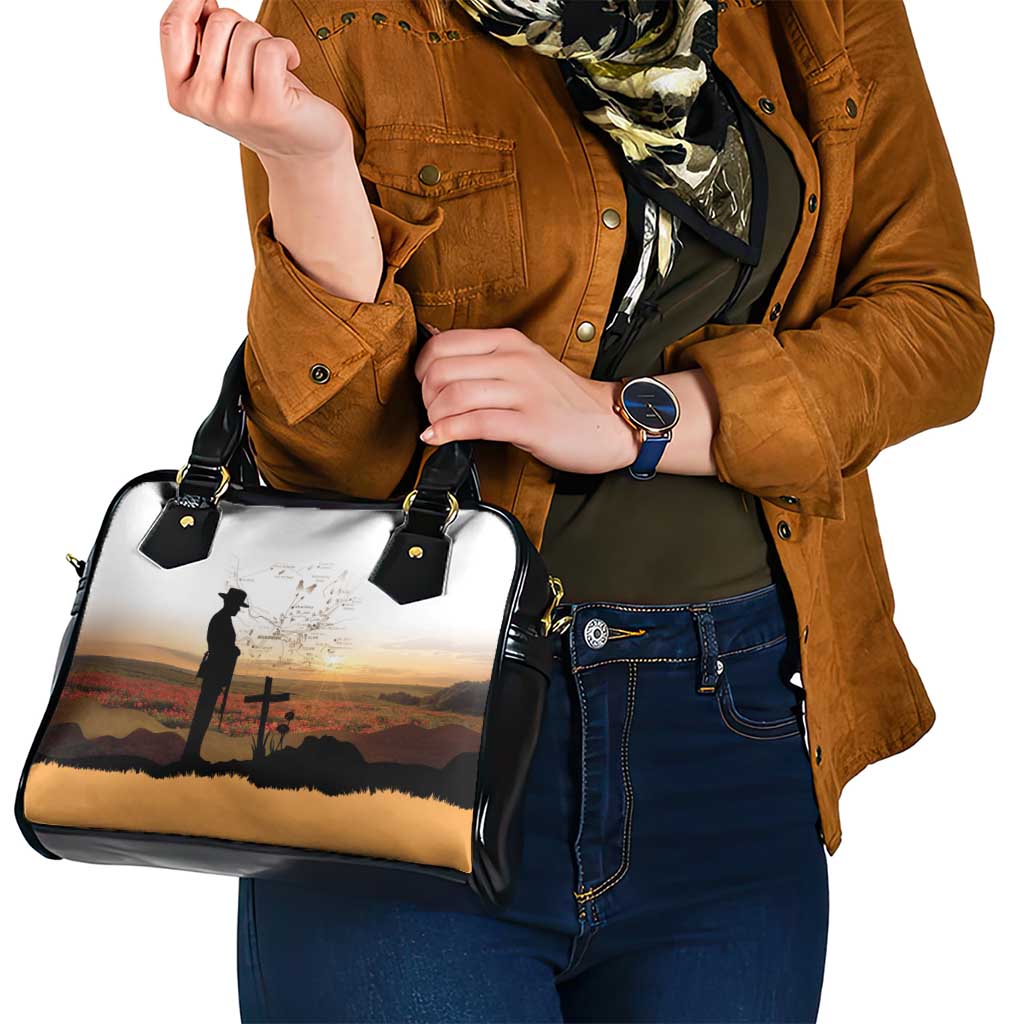 Australia And New Zealand ANZAC Day Shoulder Handbag Battle Of Beersheba