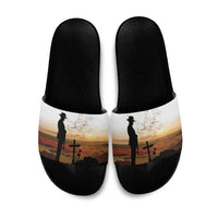 Australia And New Zealand ANZAC Day Slide Sandals Battle Of Beersheba