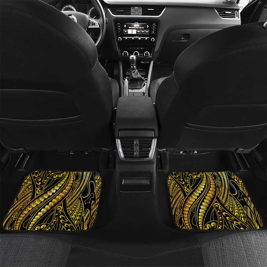 Filipinos Lapu Lapu Hero Car Mats Gold Polynesian Tribal Tattoo