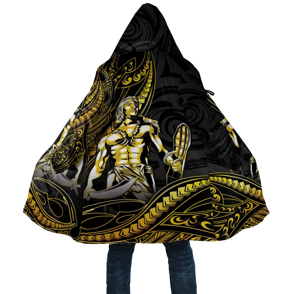Filipinos Lapu Lapu Hero Cloak Gold Polynesian Tribal Tattoo