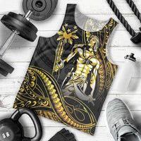 Filipinos Lapu Lapu Hero Men Tank Top Gold Polynesian Tribal Tattoo