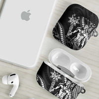Filipinos Lapu Lapu Hero AirPods Case Black Polynesian Tribal Tattoo