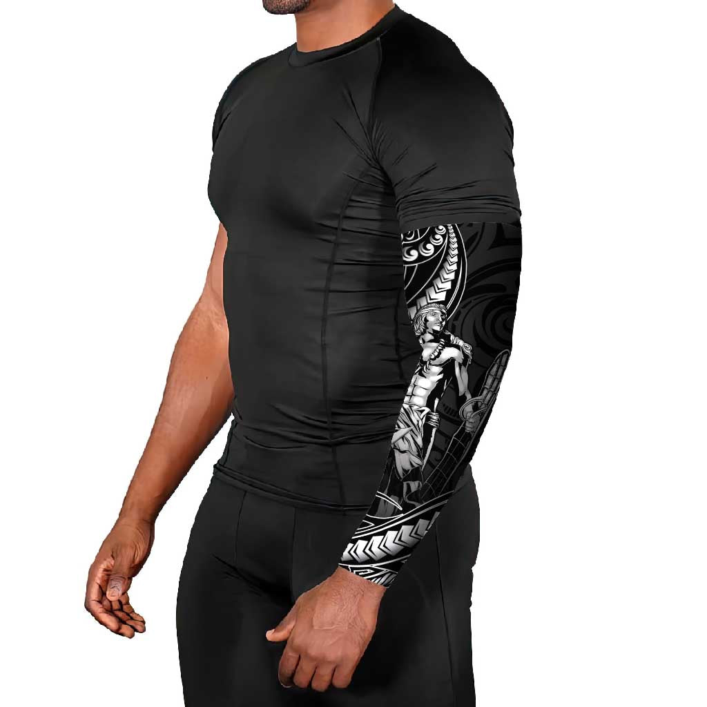 Filipinos Lapu Lapu Hero Arm Sleeves Black Polynesian Tribal Tattoo