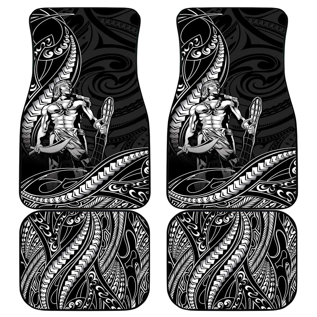 Filipinos Lapu Lapu Hero Car Mats Black Polynesian Tribal Tattoo