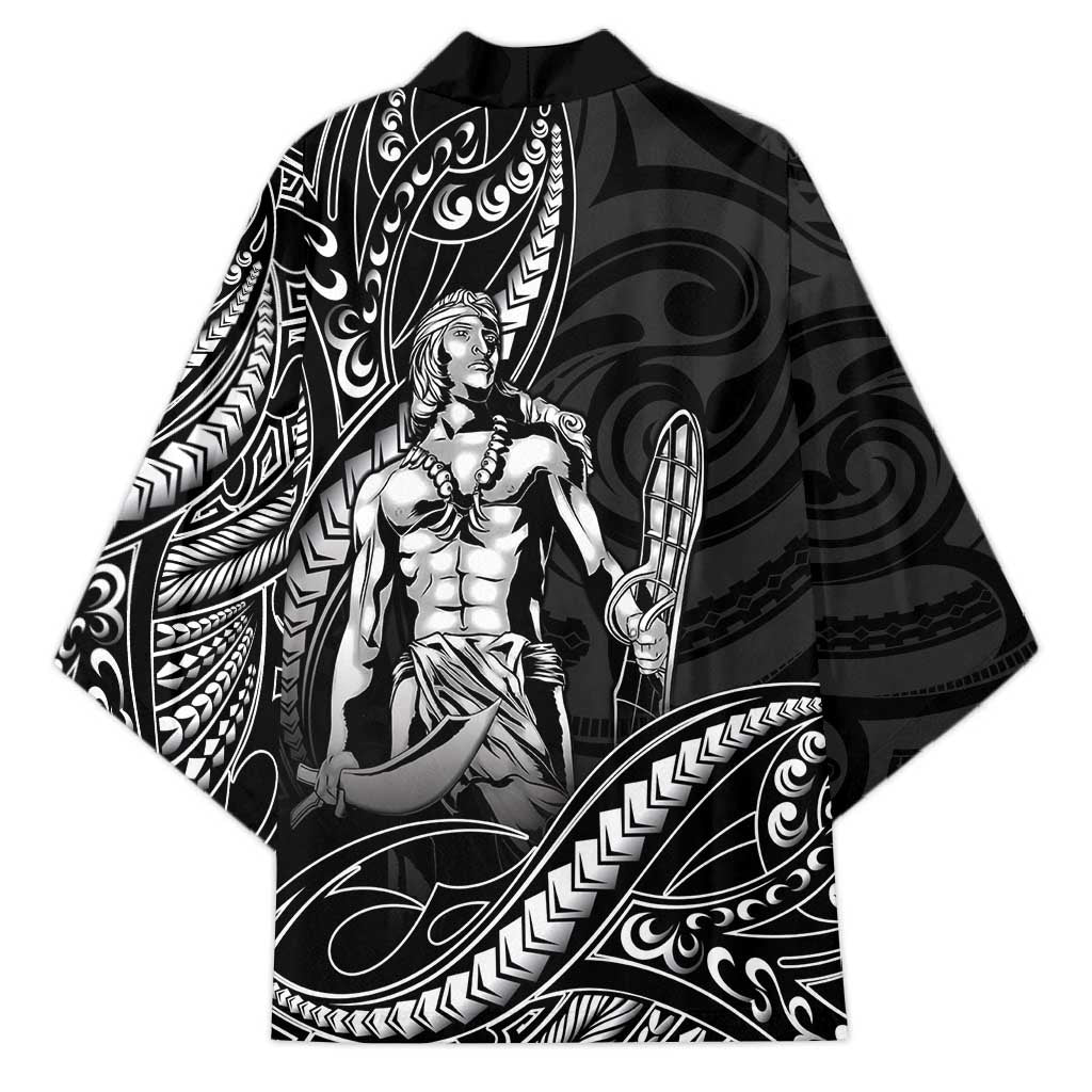 Filipinos Lapu Lapu Hero Kimono Black Polynesian Tribal Tattoo