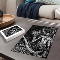 Filipinos Lapu Lapu Hero Puzzle Black Polynesian Tribal Tattoo