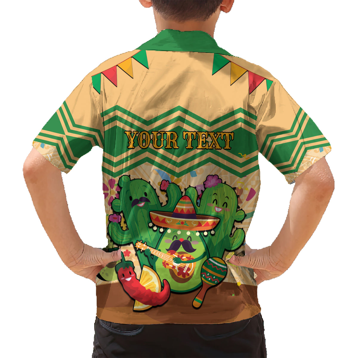 Personalised Hawaii Cinco De Mayo Kid Hawaiian Shirt Funny Style