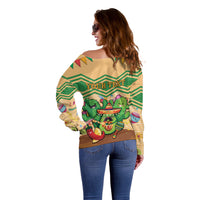 Personalised Hawaii Cinco De Mayo Off Shoulder Sweater Funny Style