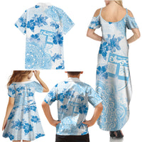 Happy Fiji Girmit Day Family Matching Summer Maxi Dress and Hawaiian Shirt Fijian Tapa With Mandala Pattern LT05 - Polynesian Pride