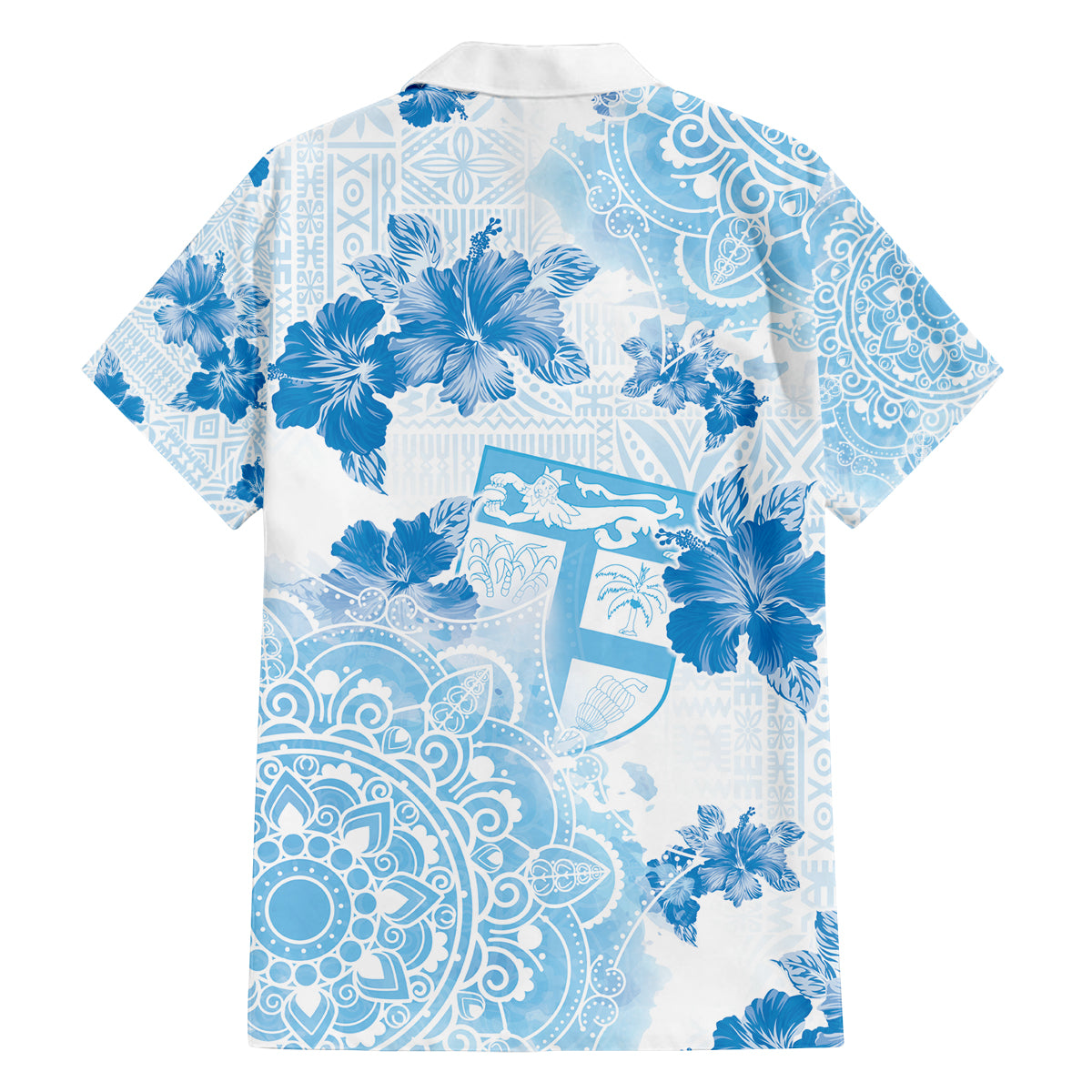 Happy Fiji Girmit Day Family Matching Summer Maxi Dress and Hawaiian Shirt Fijian Tapa With Mandala Pattern LT05 - Polynesian Pride