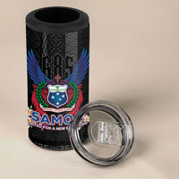 Samoa 64th Independence Anniversary 4 in 1 Can Cooler Tumbler