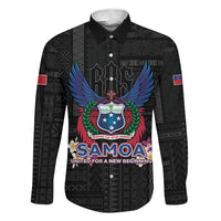 Samoa 64th Independence Anniversary Family Matching Puletasi and Hawaiian Shirt