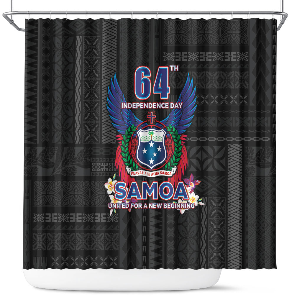 Samoa 64th Independence Anniversary Shower Curtain