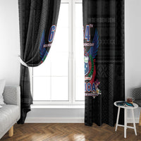 Samoa 64th Independence Anniversary Window Curtain