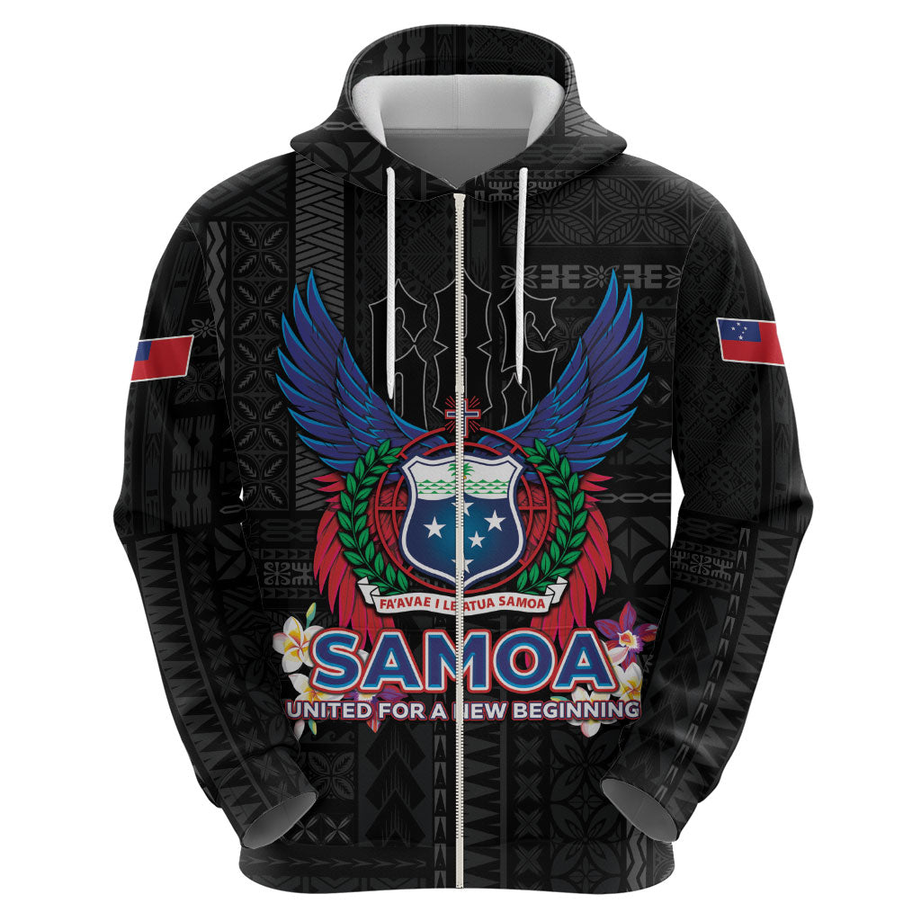 Samoa 64th Independence Anniversary Zip Hoodie