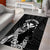 Hawaii King Kamehameha Day Parade Area Rug With Pa'u Riders Plumeria Kakau Tribal Pattern