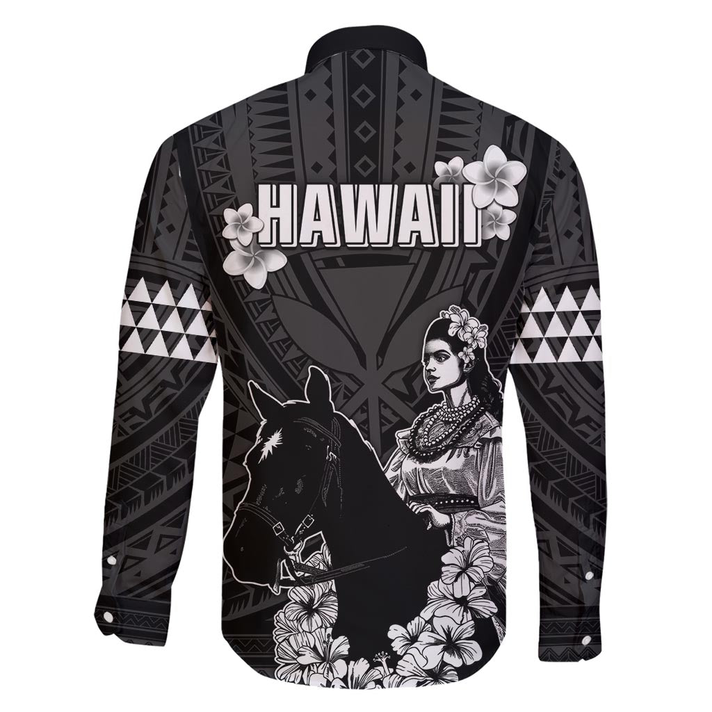 Hawaii King Kamehameha Day Parade Family Matching Summer Maxi Dress and Hawaiian Shirt With Pa'u Riders Plumeria Kakau Tribal Pattern LT05 - Polynesian Pride