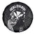 Hawaii King Kamehameha Day Parade Spare Tire Cover With Pa'u Riders Plumeria Kakau Tribal Pattern
