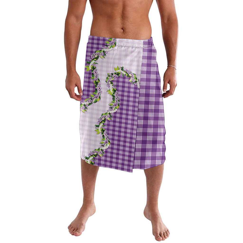 Violet Hawaii Palaka Lavalava Maile Pikake Honohono Orchid Lei