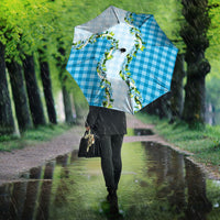 Blue Hawaii Palaka Umbrella Maile Pikake Honohono Orchid Lei