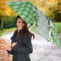 Green Hawaii Palaka Umbrella Maile Pikake Honohono Orchid Lei LT05 - Polynesian Pride