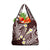 Plumeria With Oxblood Polynesian Tattoo Pattern Grocery Bag