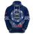 Samoa Rugby Hoodie World Cup 2023 Coat Of Arms With Polynesian Pattern LT05 - Polynesian Pride