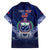Custom Samoa Rugby Family Matching Summer Maxi Dress and Hawaiian Shirt World Cup 2023 Coat Of Arms With Polynesian Pattern LT05 - Polynesian Pride