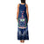 Custom Samoa Rugby Family Matching Tank Maxi Dress and Hawaiian Shirt World Cup 2023 Coat Of Arms With Polynesian Pattern LT05 - Polynesian Pride