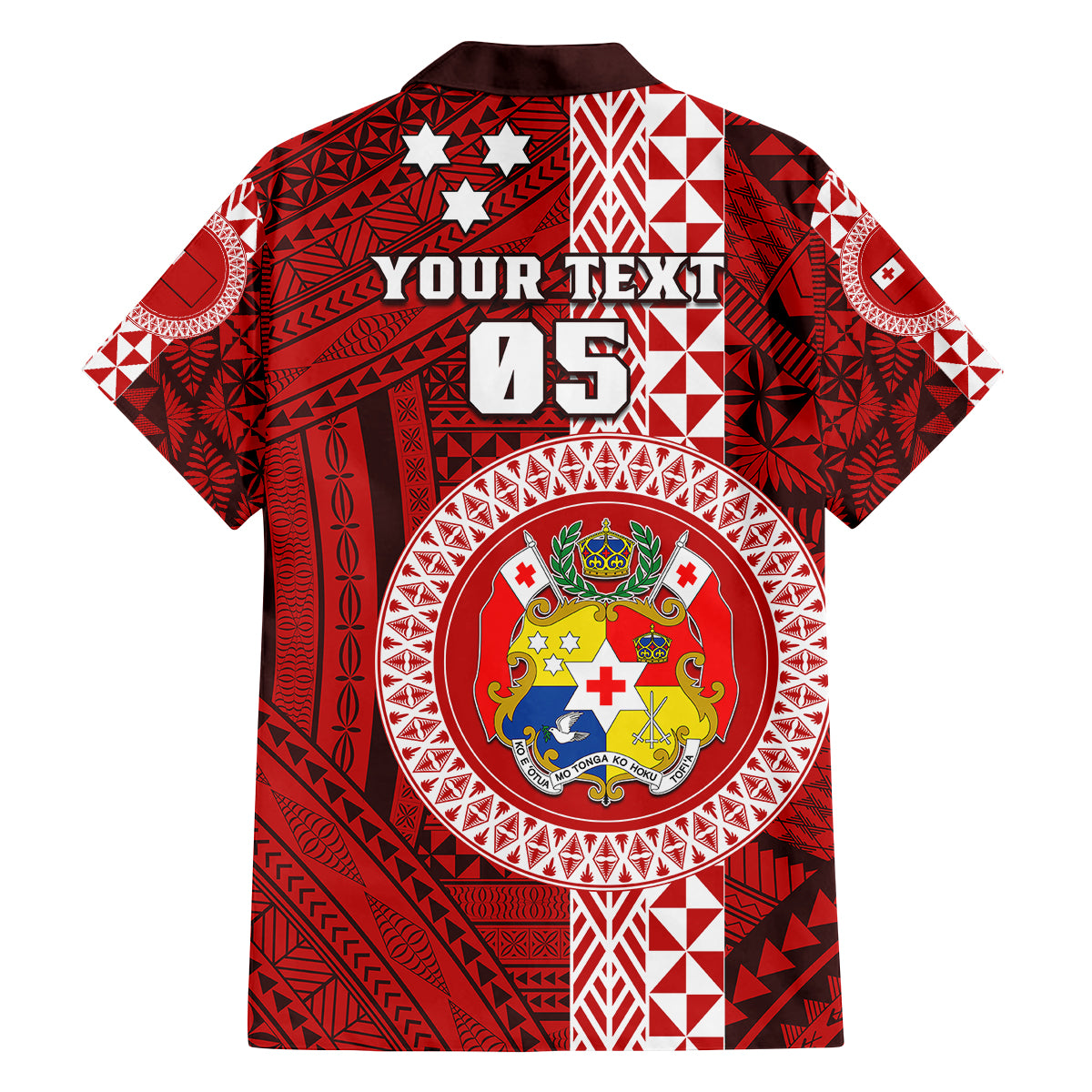 Custom Tonga Rugby Family Matching Summer Maxi Dress and Hawaiian Shirt World Cup 2023 Coat Of Arms Ngatu Pattern LT05 - Polynesian Pride