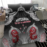 New Zealand Waitangi Day Bedding Set Aotearoa Te Ra O Waitangi Manaia Maori Pattern LT05 - Polynesian Pride