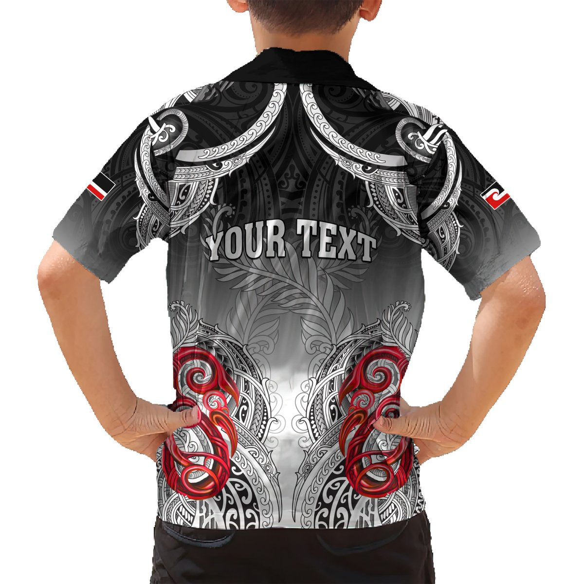Personalised New Zealand Waitangi Day Hawaiian Shirt Aotearoa Te Ra O Waitangi Manaia Maori Pattern LT05 - Polynesian Pride