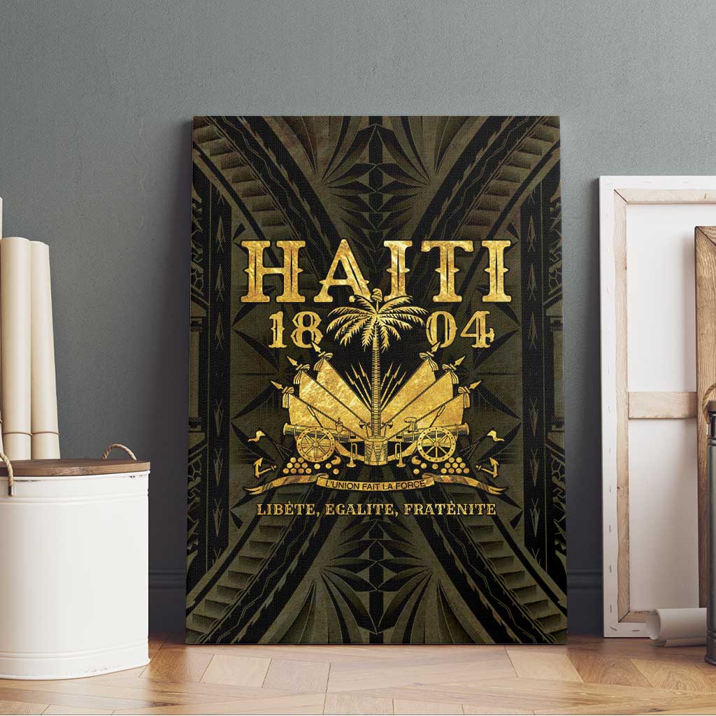 Haiti 1804 Canvas Wall Art Polynesian Gold Neg Maron