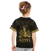 Haiti 1804 Kid T Shirt Polynesian Gold Neg Maron