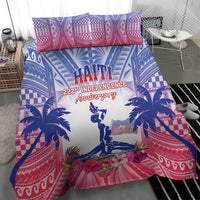 Haiti Independence Day Bedding Set Neg Maron Polynesian Style LT05
