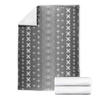 Black Samoa Malu Tattoo Inspired Blanket - Polynesian Pride