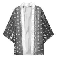 Black Samoa Malu Tattoo Inspired Kimono - Polynesian Pride