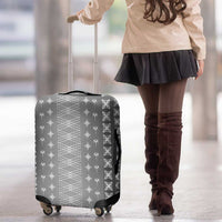 Black Samoa Malu Tattoo Inspired Luggage Cover - Polynesian Pride