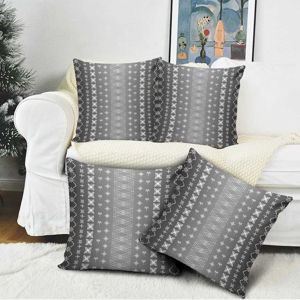 Black Samoa Malu Tattoo Inspired Pillow Cover - Polynesian Pride