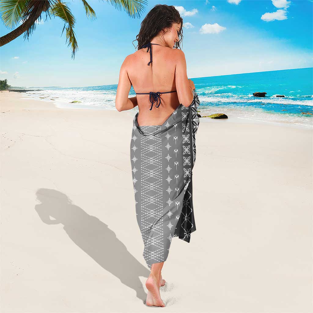 Black Samoa Malu Tattoo Inspired Sarong - Polynesian Pride