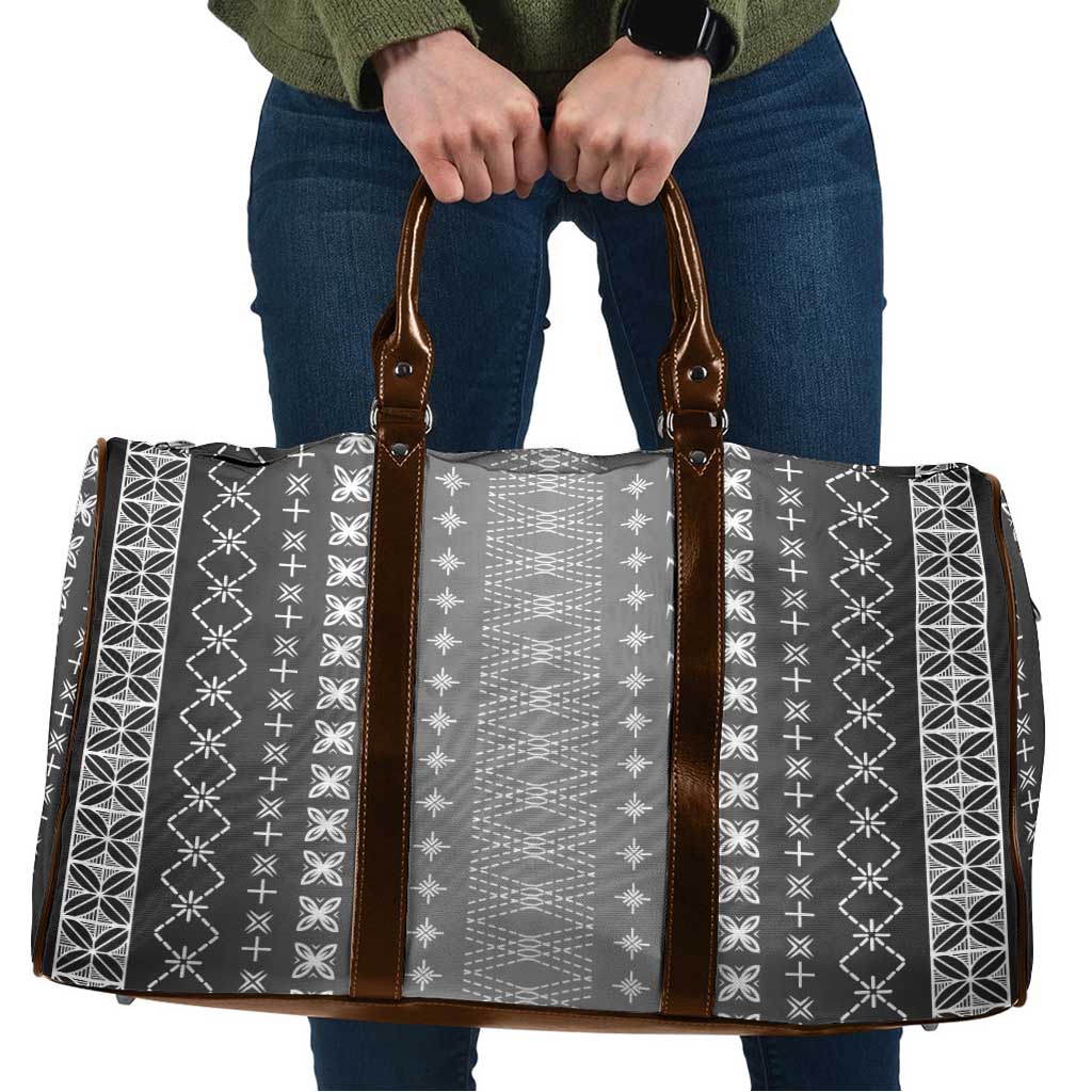 Black Samoa Malu Tattoo Inspired Travel Bag - Polynesian Pride