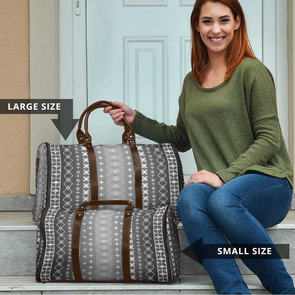 Black Samoa Malu Tattoo Inspired Travel Bag - Polynesian Pride