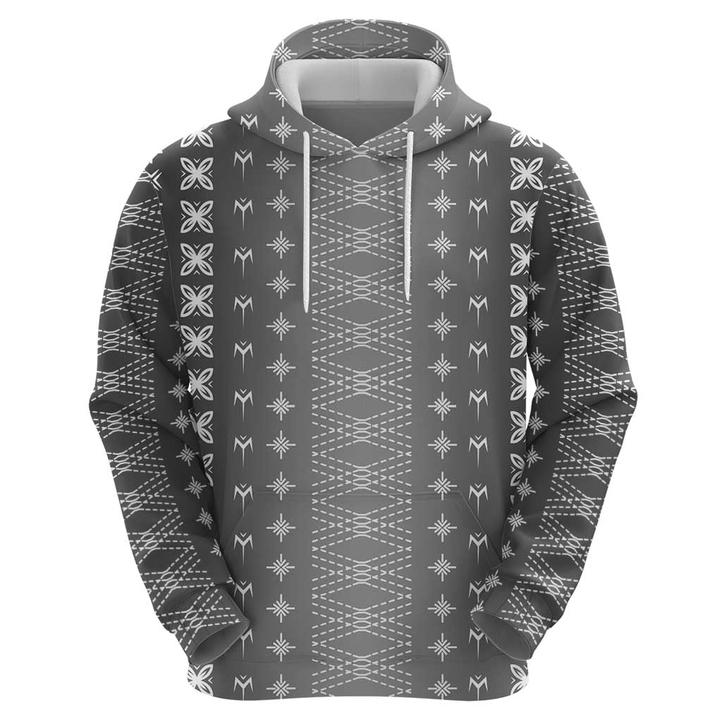 Black Samoa Malu Tattoo Inspired Zip Hoodie - Polynesian Pride