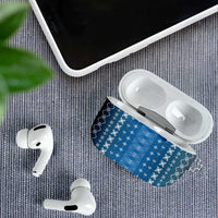 Blue Samoa Malu Tattoo Inspired AirPods Case - Polynesian Pride