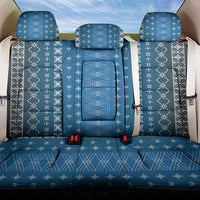 Blue Samoa Malu Tattoo Inspired Back Car Seat Cover - Polynesian Pride