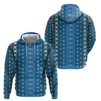 Blue Samoa Malu Tattoo Inspired Hoodie - Polynesian Pride